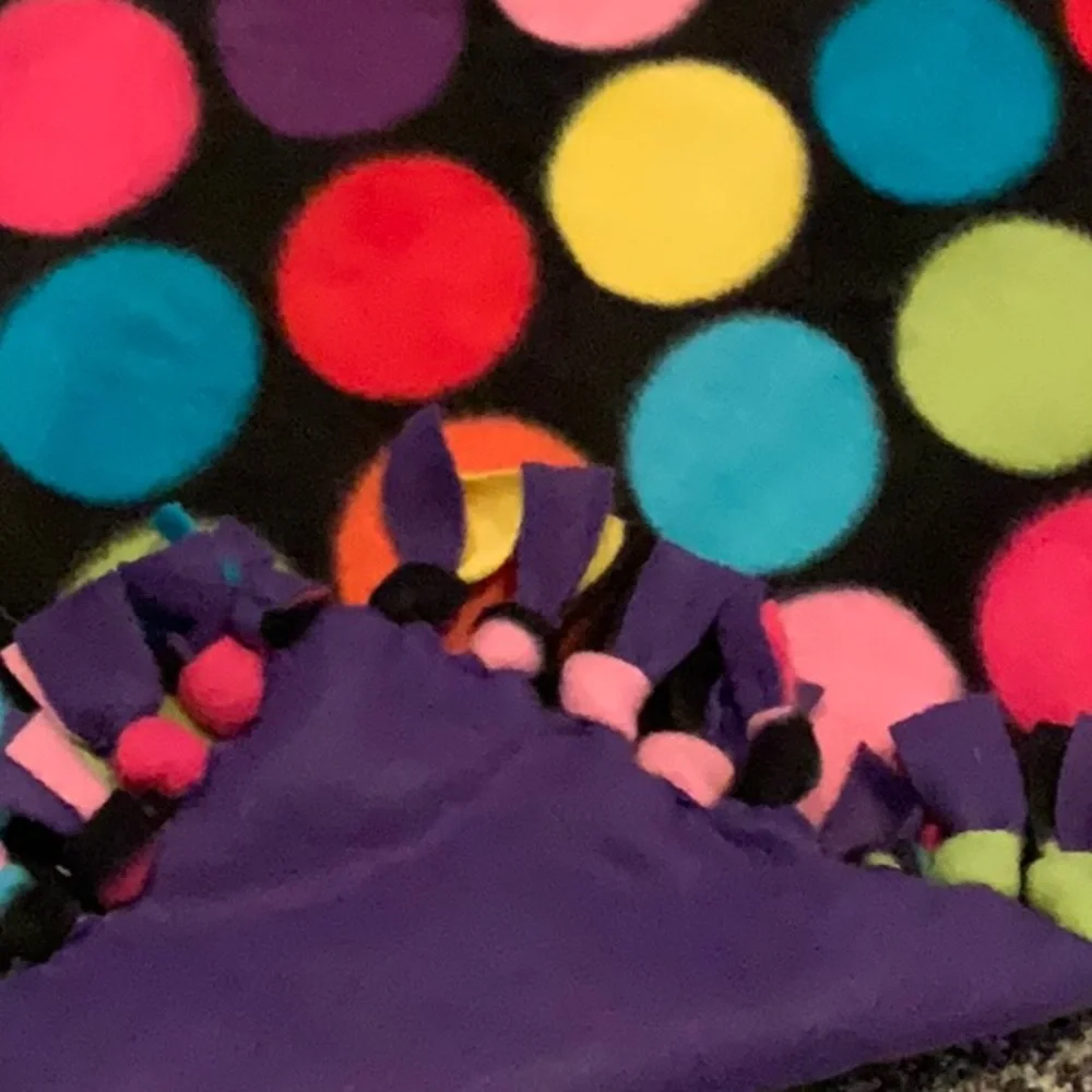NWOT Fleece Tie Pet Blanket
